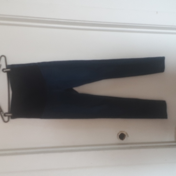 Uniqlo Maternity Skinny Blue Jeans Sz S - Picture 3 of 7